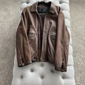 Brown Suede Jacket, Structure, L